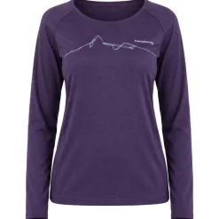 Maglietta da trekking Trangoworld Meru Purple Velvet