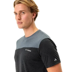 Maglietta da trekking Vaude Men's Sveit Shirt Black White