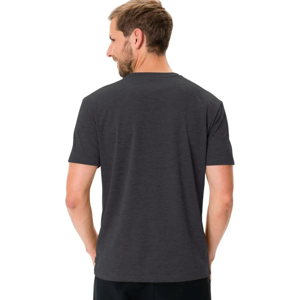 Maglietta da trekking Vaude Men's Essential Tee Shirt Black
