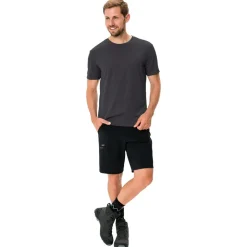 Maglietta da trekking Vaude Men's Essential Tee Shirt Black