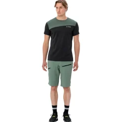Maglietta da trekking Vaude Men's Sveit Shirt Black Agave