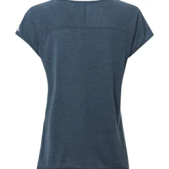 Maglietta da trekking Vaude Women's Tekoa T-Shirt II Dark Sea White