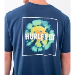 Maglietta Hurley Four Corners Short Sleeve Abyss