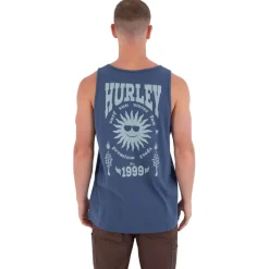 Maglietta Hurley Printing Press Fomo Grey Teal