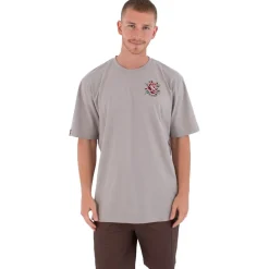 Maglietta Hurley Tattoo Trudy Tigger Short Sleeve Particle Grey