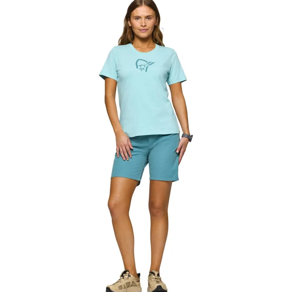 Maglietta Norrona 29 Cotton Viking W's Aqua Haze