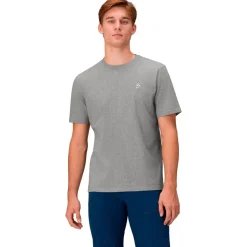 Maglietta Norrona 29 Cotton Viking Patch T Shirt Grey Melange