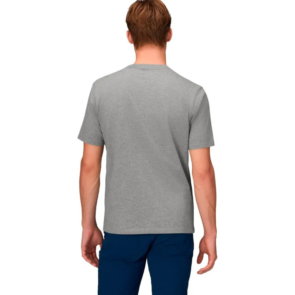 Maglietta Norrona 29 Cotton Viking Patch T Shirt Grey Melange