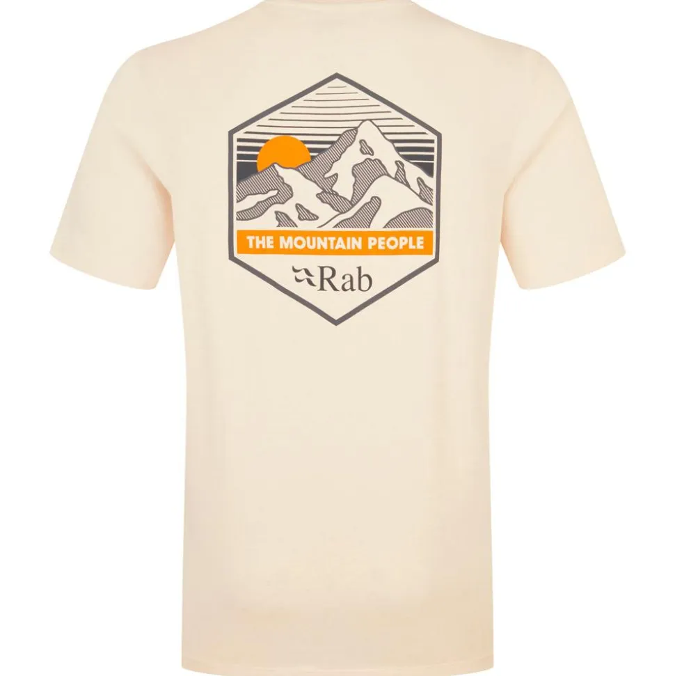 Maglietta RAB Stance Mountain Peak Ecru