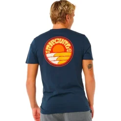 Maglietta Rip Curl Pacific Rinse Stacked Dark Navy