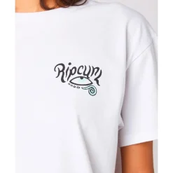 Maglietta Rip Curl Paradiso Crop White