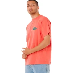 Maglietta Rip Curl Raw Burst Tee Shirt Rose Sky