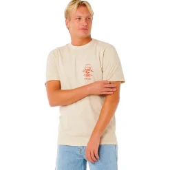 Maglietta Rip Curl Search Icon Vintage White