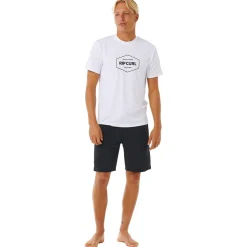 Maglietta Rip Curl Stapler SS White