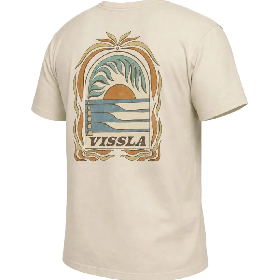 Maglietta Vissla Canopy Cosmic Wash Short Sleeve Dune