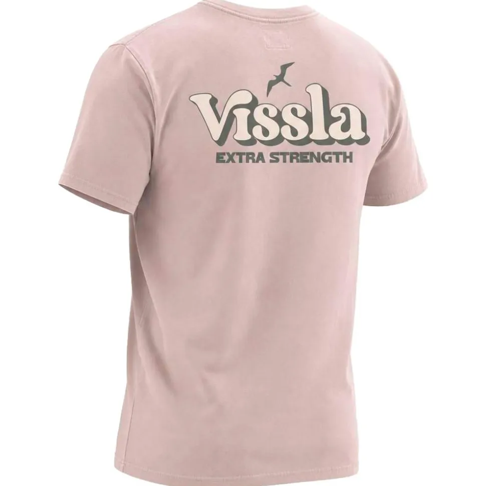 Maglietta Vissla Extra Strength Cosmic Wash Short Sleeve Rose