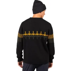 Maglione Rossignol Patterned Crewneck Black