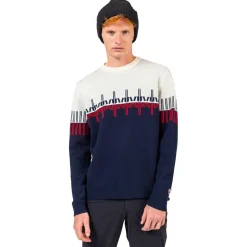 Maglione Rossignol Patterned Crewneck Dark Navy