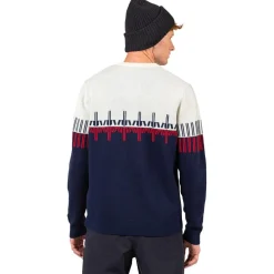Maglione Rossignol Patterned Crewneck Dark Navy