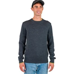 Maglione Rossignol Stripe Rn Knit New Onyx Grey