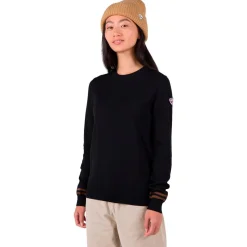 Maglione Rossignol W Corporate Crew Neck Black