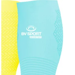 Manicotti di compressione Bv Sport Booster Elite Evolution Bleu Jaune