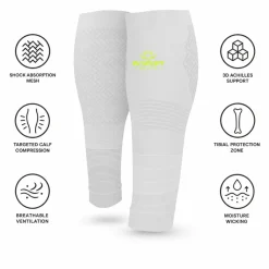 Manicotti di compressione Bv Sport Booster Elite Evolution Gris Lime
