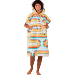Mantelle Pack Towl Poncho Vestiaire Retro Curve