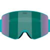 Maschera Bliz G001S Matte Turquoise Brown Green Multi