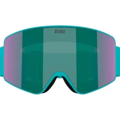 Maschera Bliz G001S Matte Turquoise Brown Green Multi