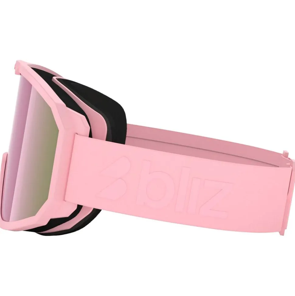 Maschera Bliz Rave Matte Pink Brown Pink Multi