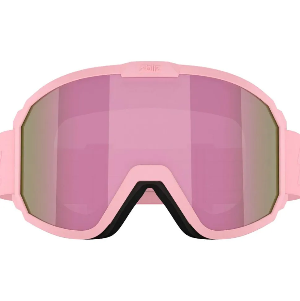 Maschera Bliz Rave Matte Pink Brown Pink Multi