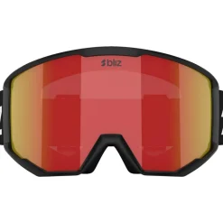 Maschera Bliz Spark Matte Black Brown Red Multi