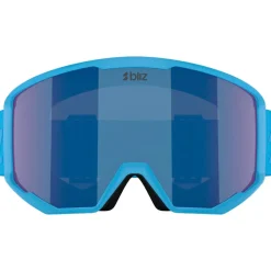 Maschera Bliz Spark Matte Blue Brown Blue Multi