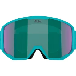 Maschera Bliz Spark Matte Turquoise Brown Green Multi