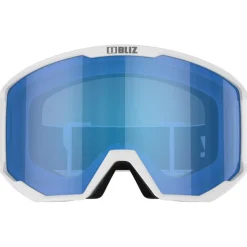 Maschera Bliz Spark White Smoke Blue Multi