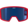 Maschera Briko Frostbite Kids Usa Red Cardinal Tanagaroa Blue Blue Mirror