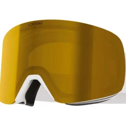 Maschera Cebe Striker 2 L White Brown Gold Mirror