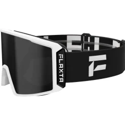 Maschera Flaxta Evoke Black White Black Mirror Lens