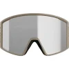 Maschera Flaxta Evoke Sandstone Silver Mirror Lens