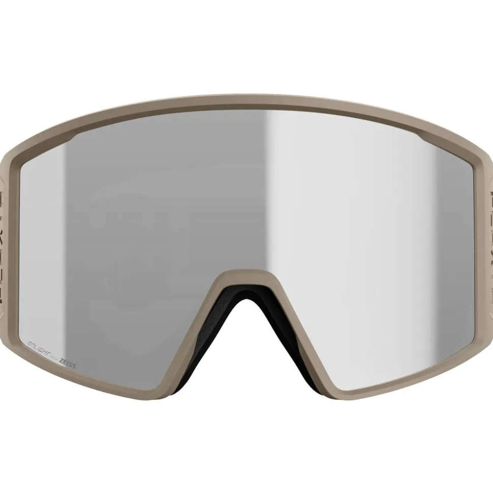 Maschera Flaxta Evoke Sandstone Silver Mirror Lens