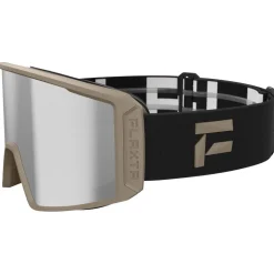Maschera Flaxta Evoke Sandstone Silver Mirror Lens