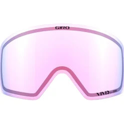 Maschera Giro Contour Black White Wordmark Vivid Ember + Vivid Infrared