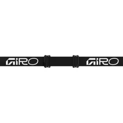 Maschera Giro Contour Black White Wordmark Vivid Ember + Vivid Infrared