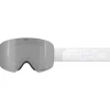 Maschera Giro Contour White Wordmark Vivid Onyx + Vivid Infrared