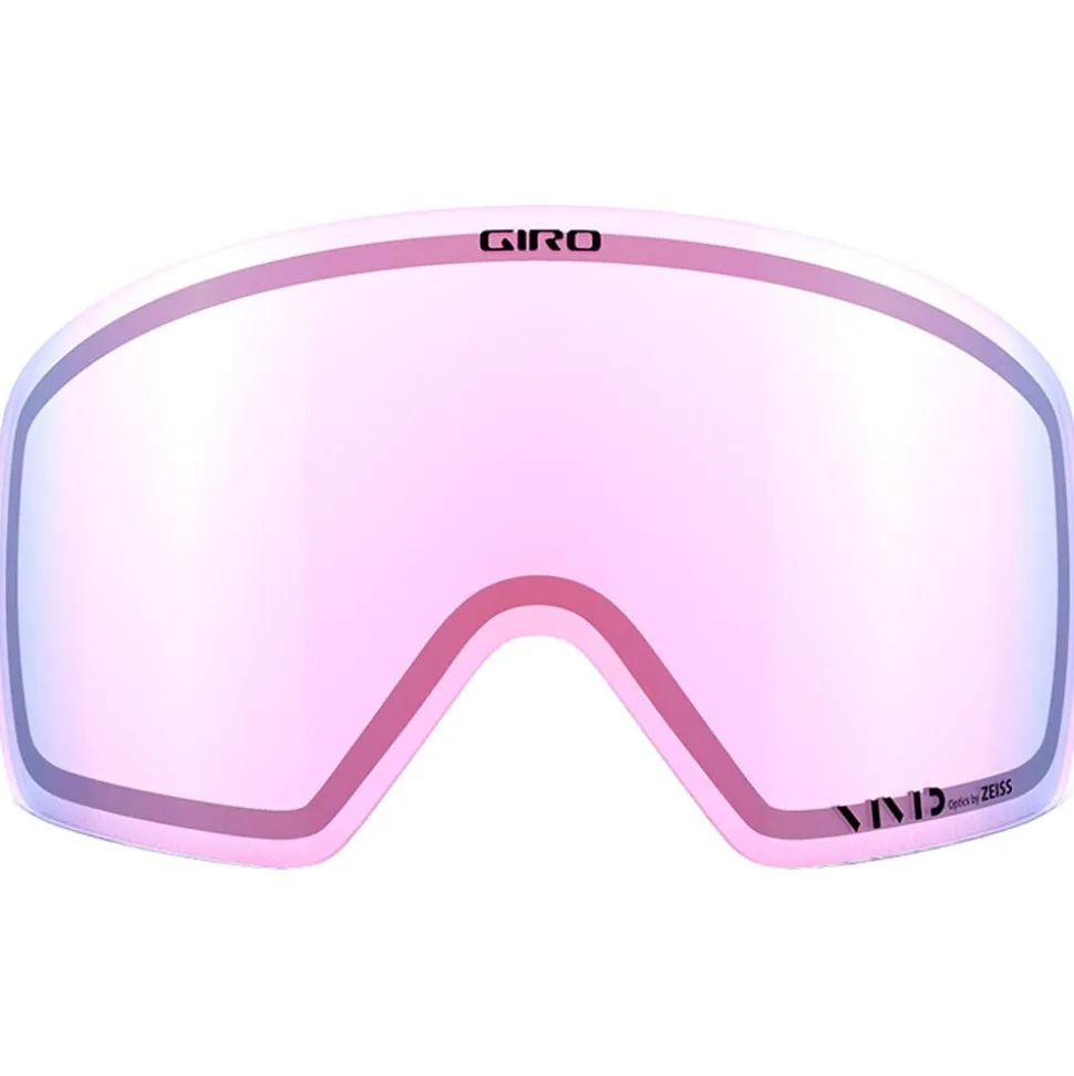 Maschera Giro Contour White Wordmark Vivid Onyx + Vivid Infrared