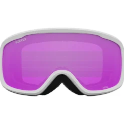 Maschera Giro Moxie White Grey Chute Amber Pink + Yellow