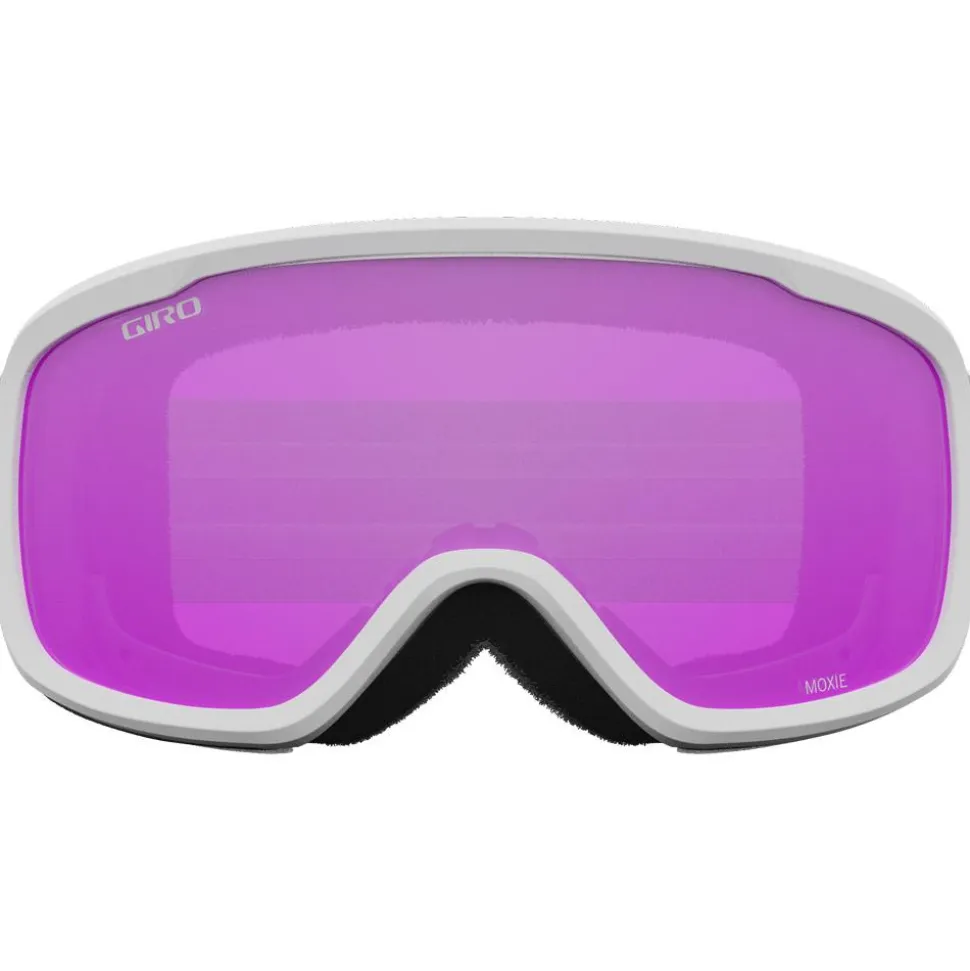Maschera Giro Moxie White Grey Chute Amber Pink + Yellow