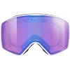 Maschera Julbo Launcher Blanc Family Series Reactiv 1-3 Glare Control