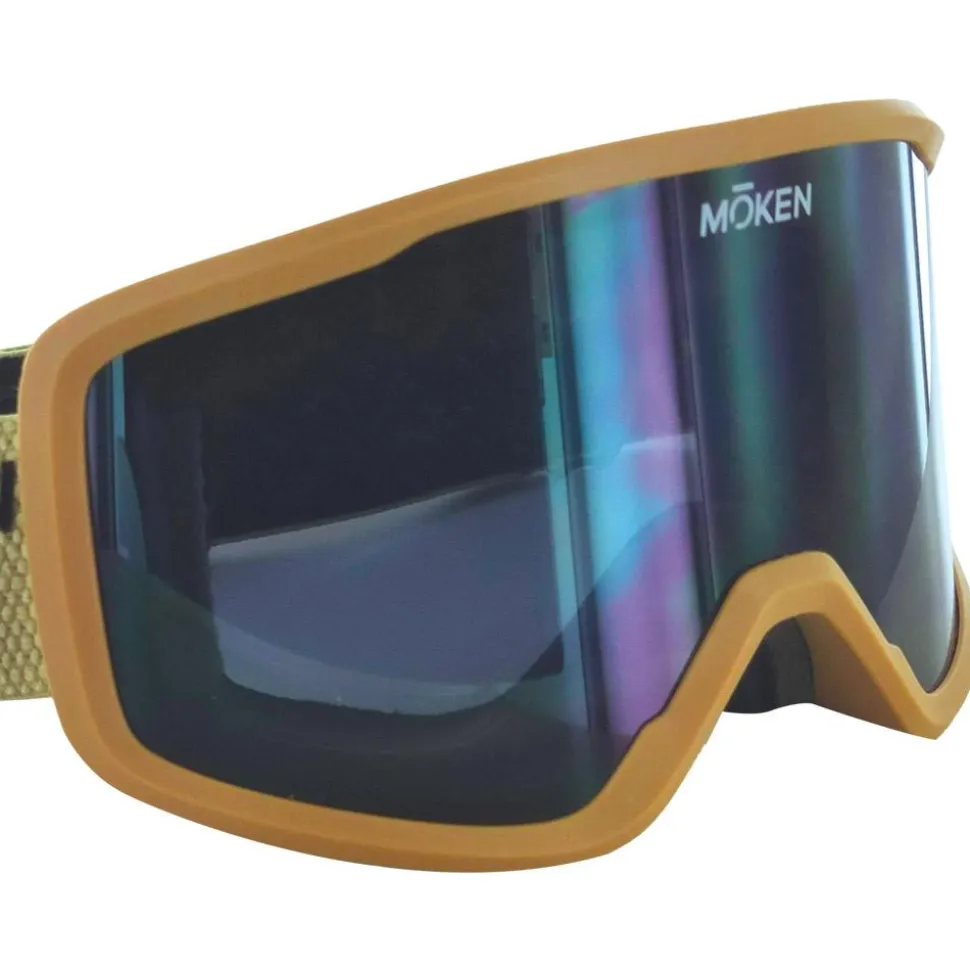 Maschera Moken Vision Two Camel Grey Grey No Coating
